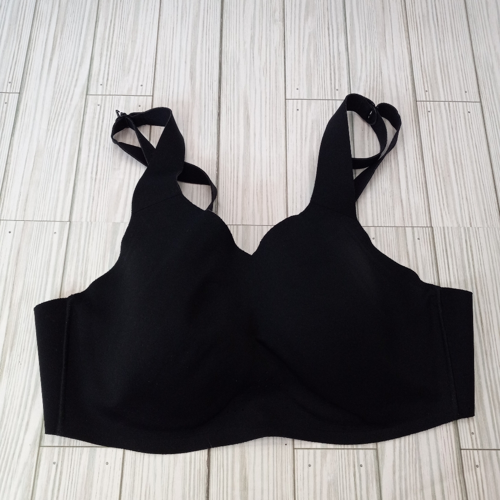 Brooks Black Underwire Sports Bra 36D